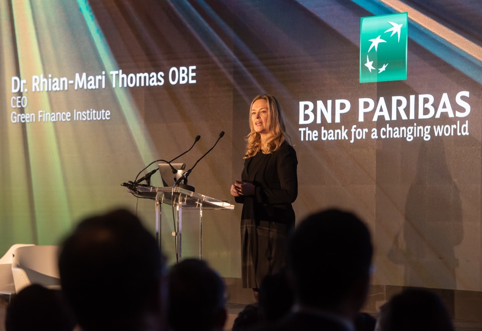 Green Finance Institute CEO addresses the annual BNP Paribas Global Markets Conference