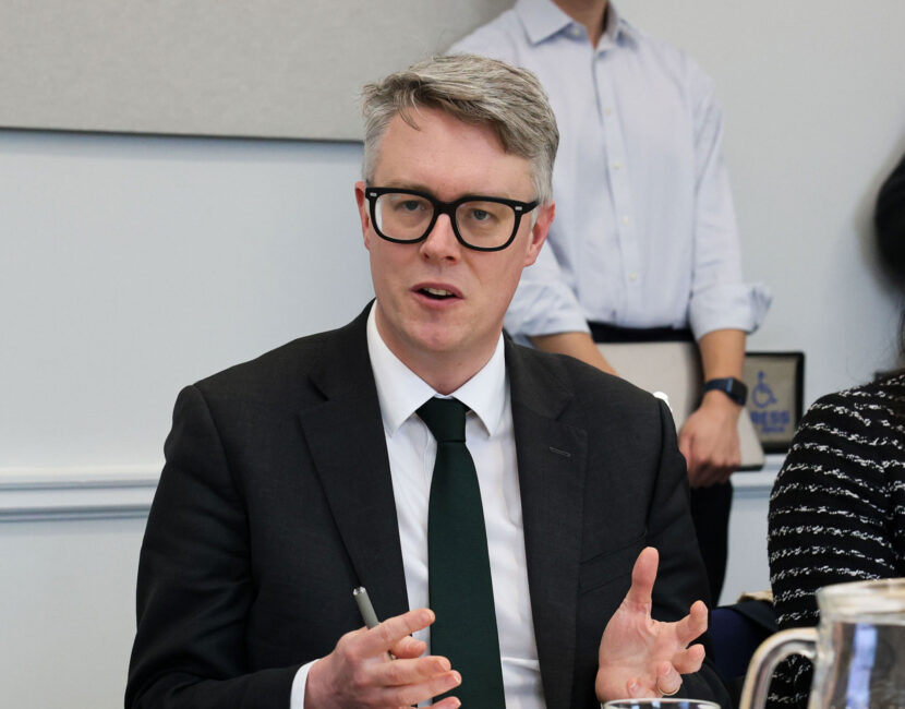 Martin McCluskey speaking
